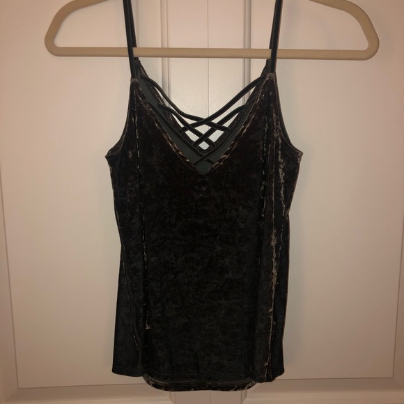American Eagle Velvet Tank Top - Picture 3 of 5
